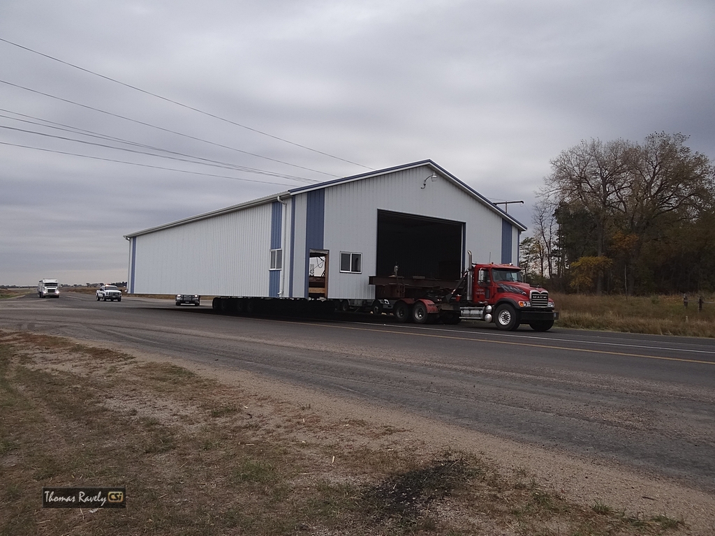 Large Building move on 281 Bypass     CSi Photo